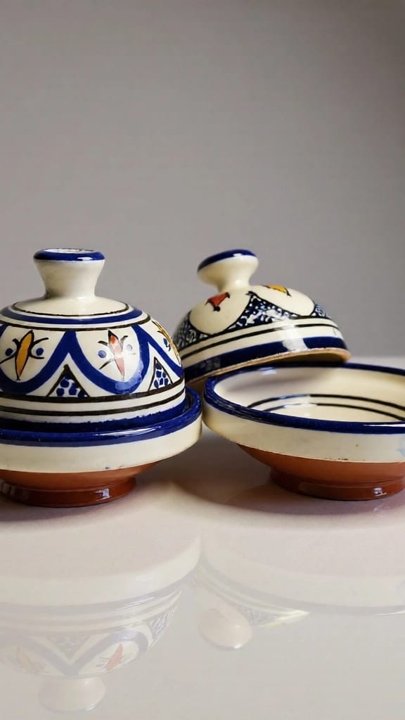 Tisch-Servier-Tajine 13x3 cm – klein, stilvoll & vielseitig