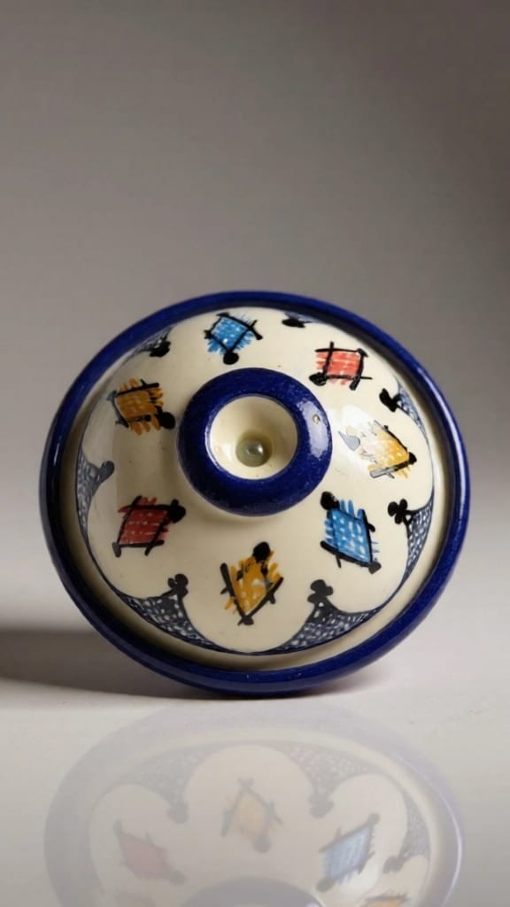 Tisch-Servier-Tajine 13x3 cm – klein, stilvoll & vielseitig