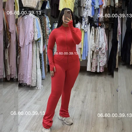 ENSEMBLE SPORT ROUGE