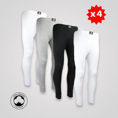 4 سراويل داخلية حرارية قطنية espiro