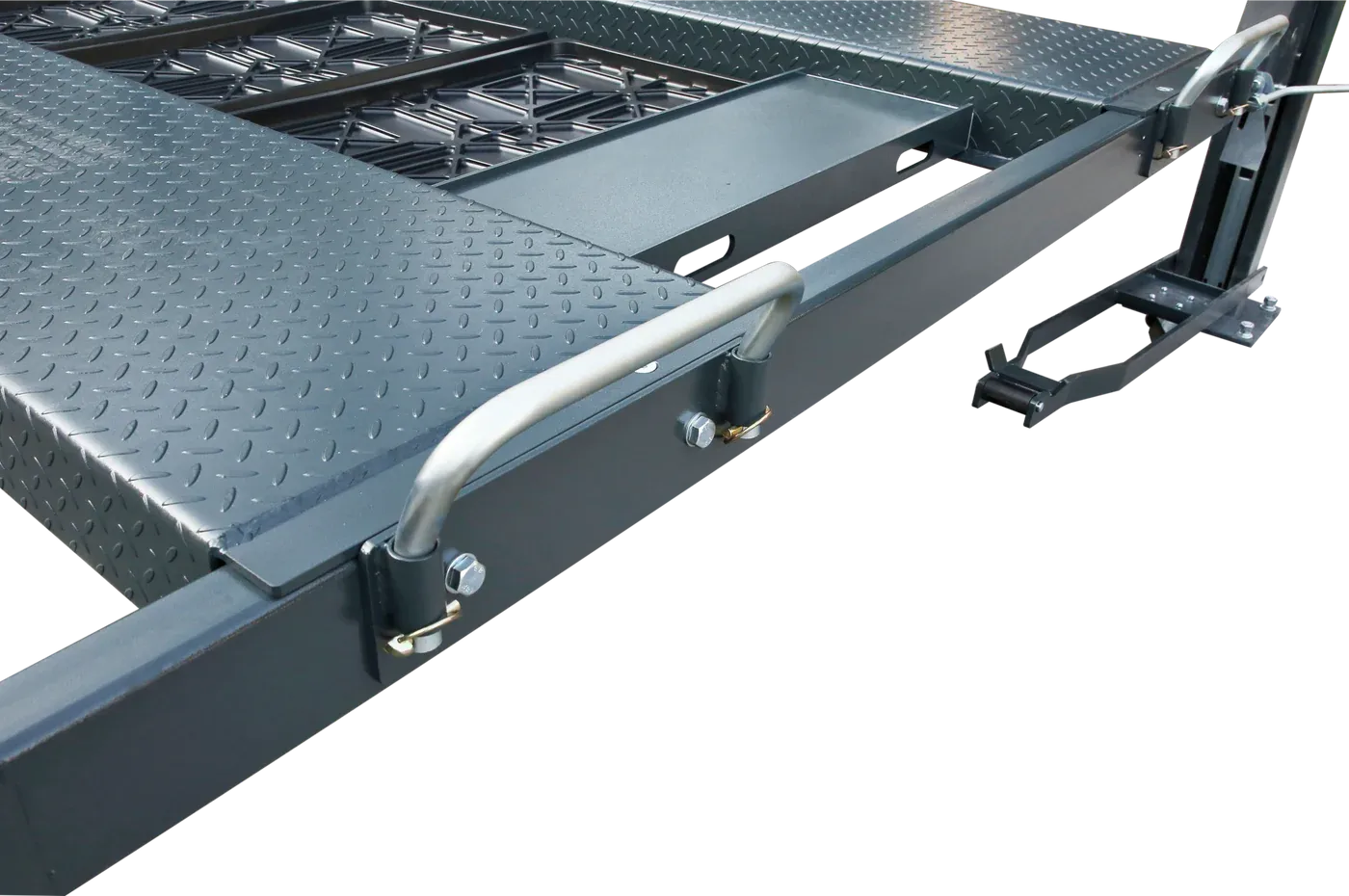 APlusLift 10,000LB 4-Post Portable Parking Storage Service Car Lift - HW-4P10S