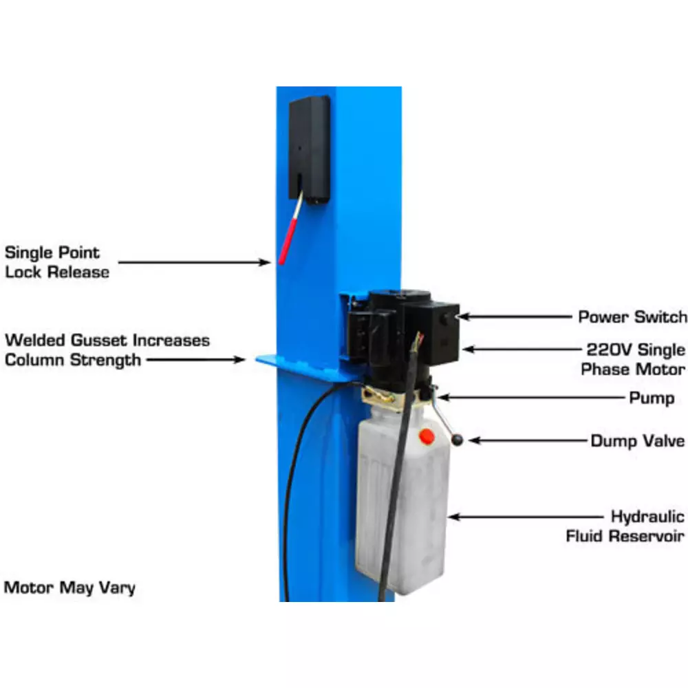 ATLAS BP10000 Baseplate 2 Post Lift