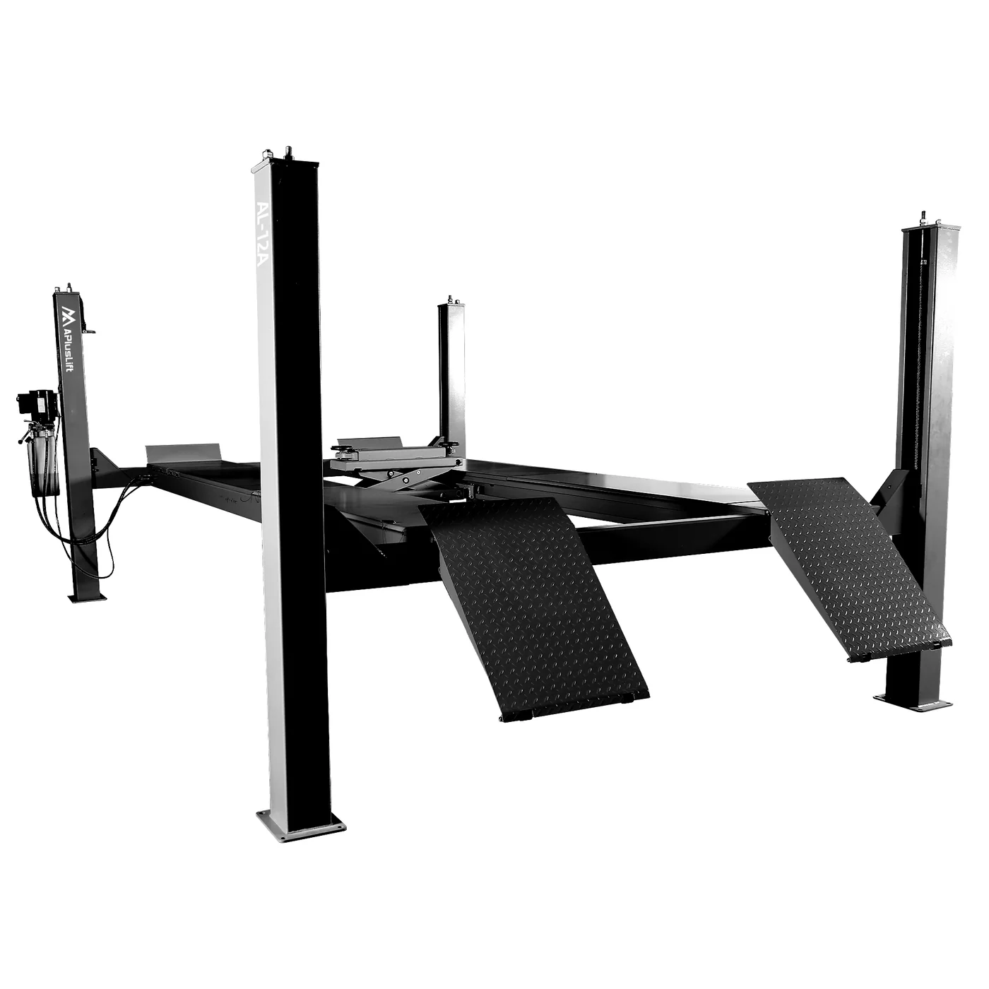 APlusLift 12,000LB 4-Post Alignment Lift- AL-12A (HW-12S)