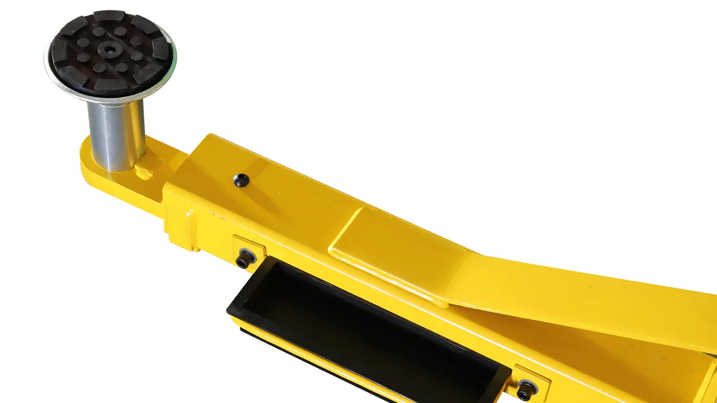 APlusLift 10,000LB 2-Post Overhead Asymmetric Single Release Car Lift with 3 Year Warranty - HW-10ASY