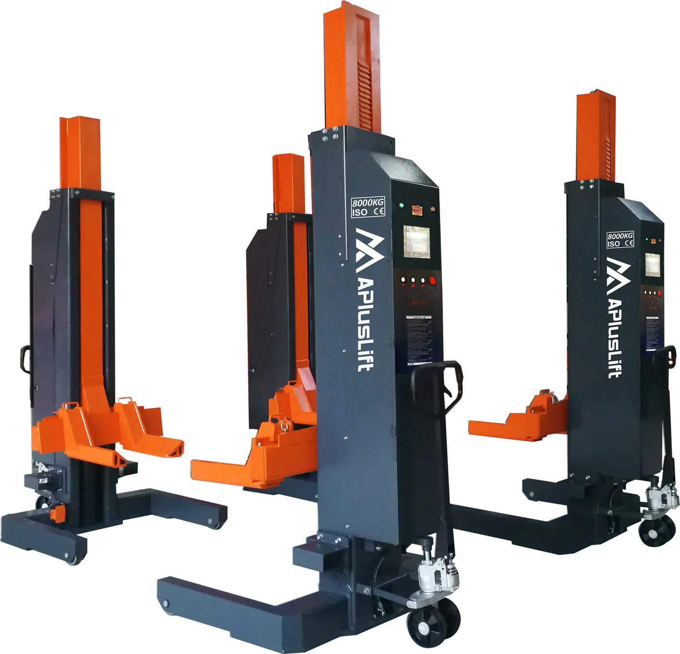 APluslift Falcon 18000LB and 22000LB Mobile Column Lifting System
