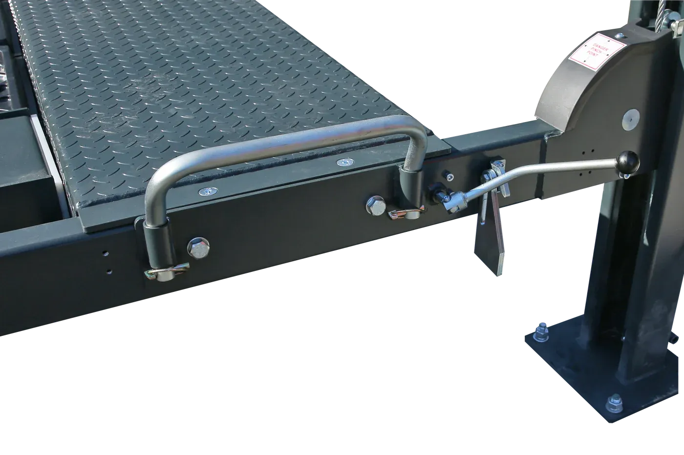 APlusLift 10,000LB 4-Post Portable Parking Storage Service Car Lift - HW-4P10S