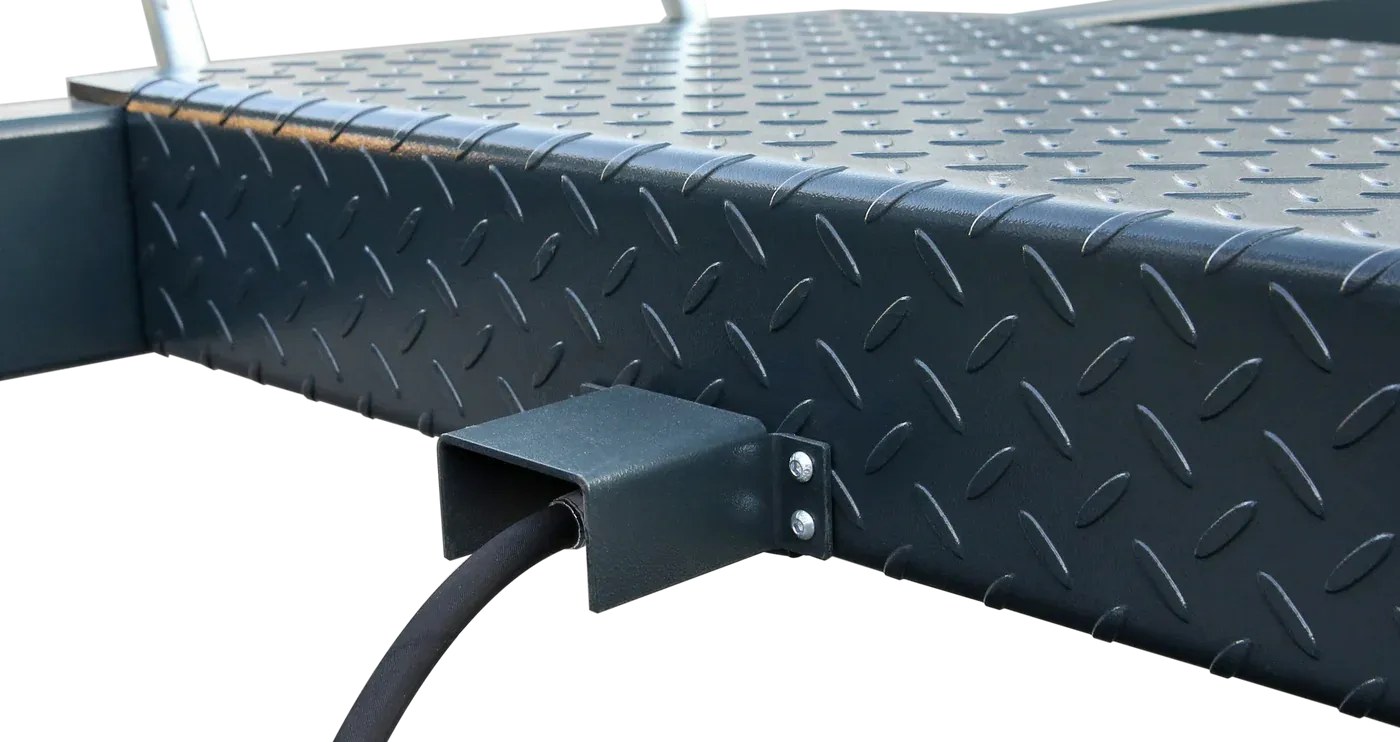 APlusLift 10,000LB 4-Post Portable Parking Storage Service Car Lift - HW-4P10S