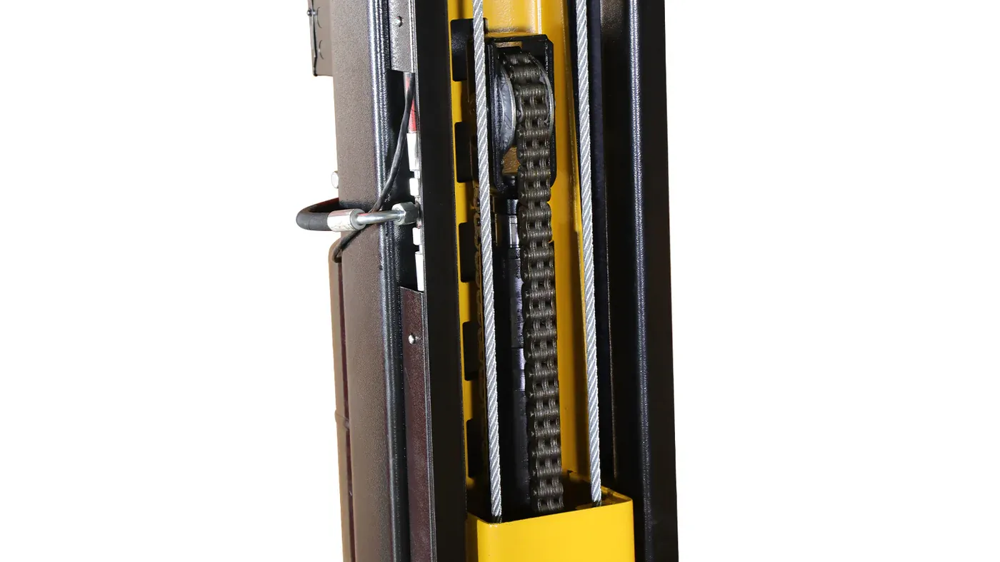 APlusLift 10,000LB 2-Post Overhead Asymmetric Single Release Car Lift with 3 Year Warranty - HW-10ASY
