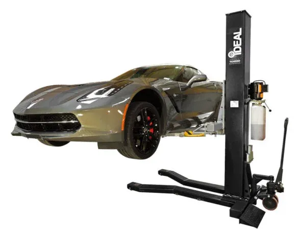 ideal msc-6klp mobile single post lift