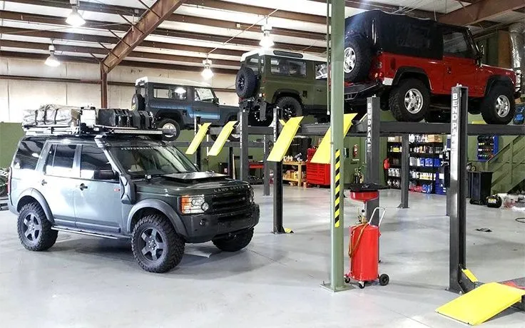 HD-9 9,000-lb. Capacity Four-Post Lift – Heavy-Duty Parking, Storage & Service Solution
