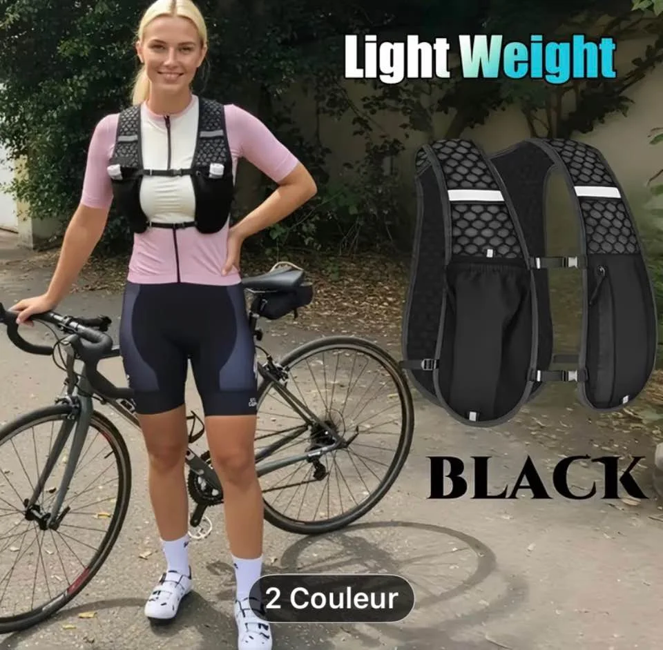 سترة الجري حاملة للهاتف و قرورة الماء