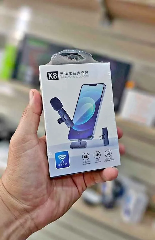 Microphone k8 sans fil