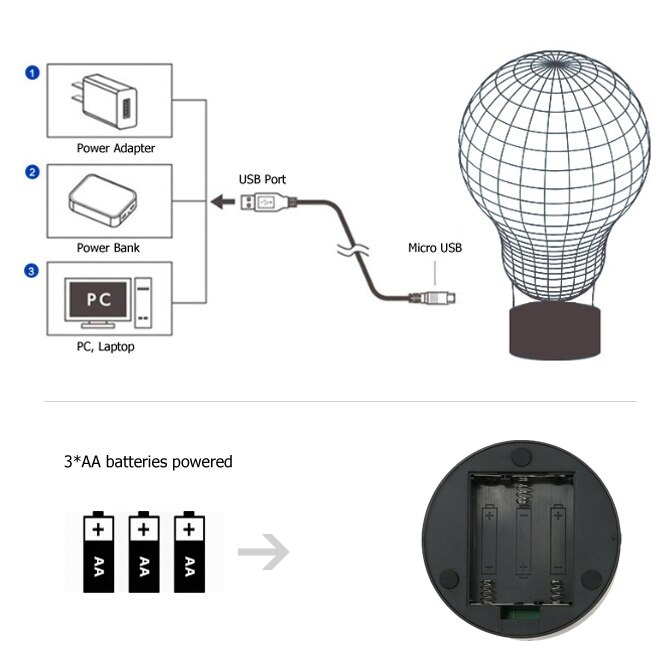 Harry styles 3D LED Lamp