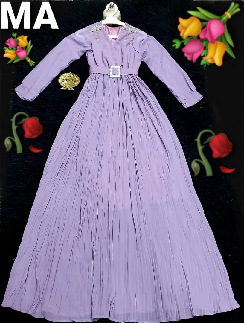 سوق سالم يقدم لكم فستان نساىي شيفون أصلي مكسر.. راقي جدآ والسعر 17000 ألف ريال يمني