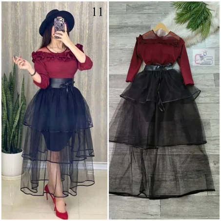 فستان نسائي قطعتين  يتميز ب:السعر 17000 ريال يمني عدن ⚡