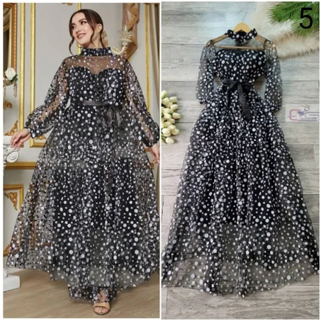 فستان تل نسائي السعر 18500 تتميز ب: 🌼فوطه