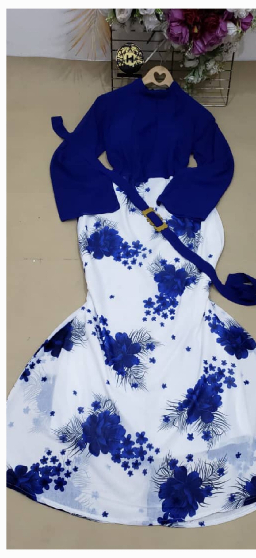 فستان نسائي طويل 👗 اسعر 12,300 الف ريال يمني ⚡✨