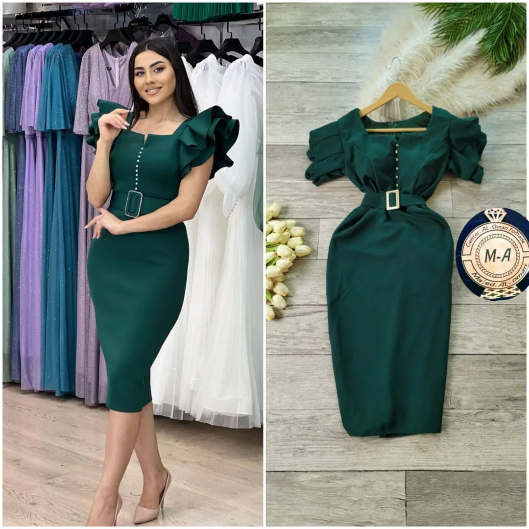 فستان نسائي عروضات سوق سالم يقدم لكم فستان نساىي راقي المقاس فري سايز فضيع بالبس والسعر 13000ألف ريال يمني