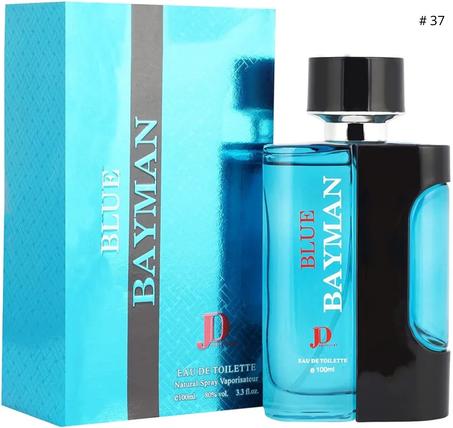عطر رجالي جي دي كوليكشن بلو با يمان بريميوم  سينت عطر منعش ومهدئ بخاخ عطر يدوم طويلاً للرجال 100مل السعر 3500 ريال يمني عدن ⚡