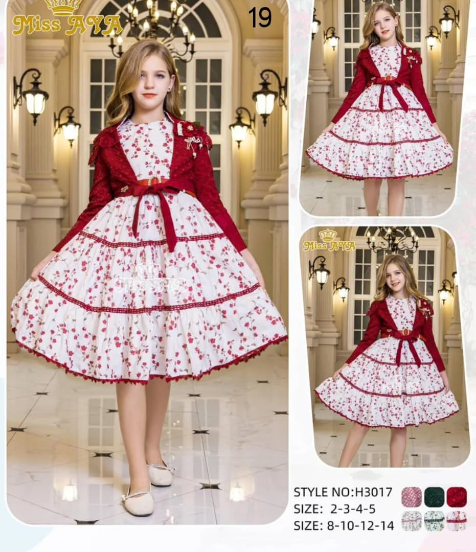 فستان بناتي روووعة والمقاسات من سنتين الا 14 سنة السعر 36000 ألف ريال عدن