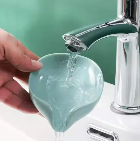 حامل صابون على شكل ورقة