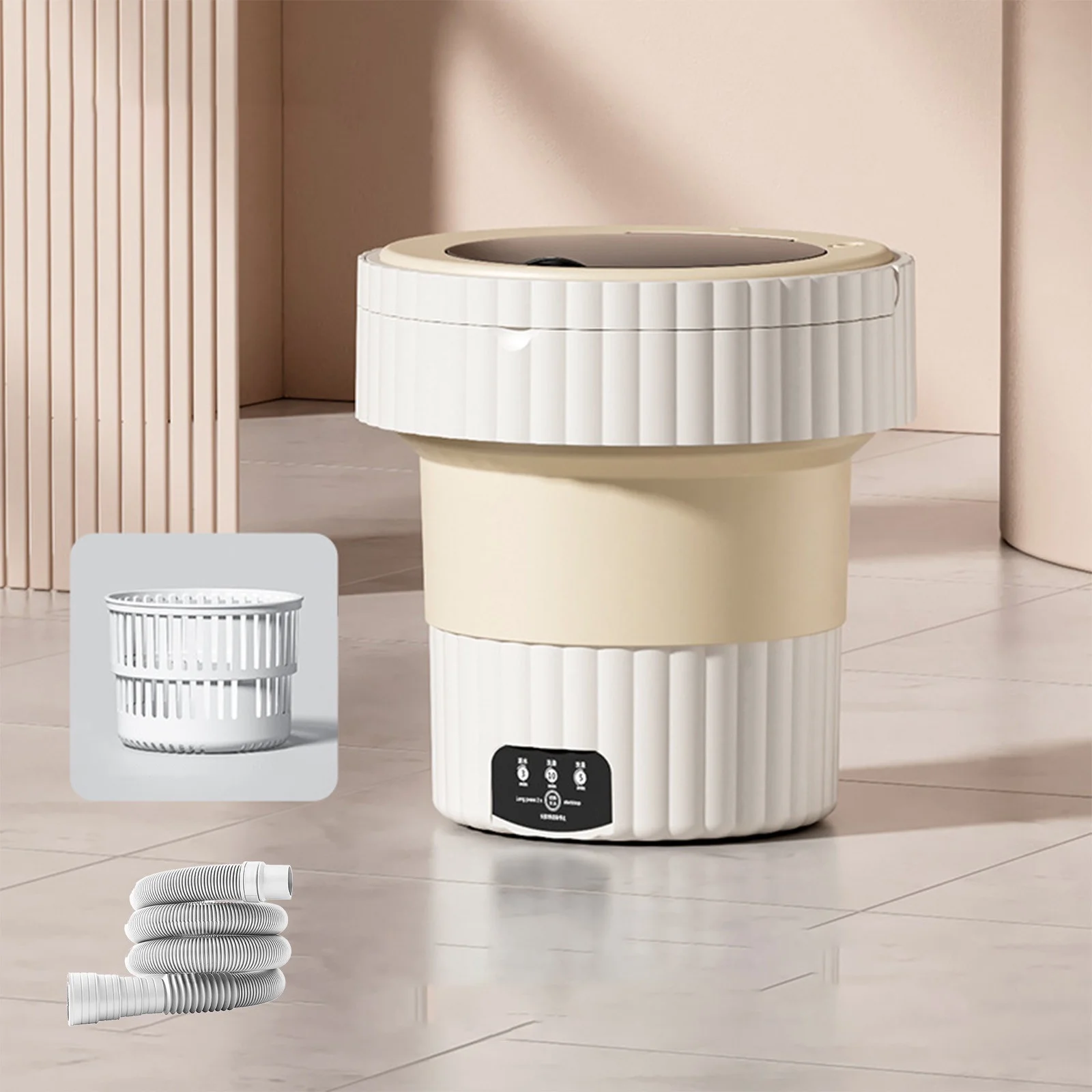 غسالة الملابس القابلة للطي