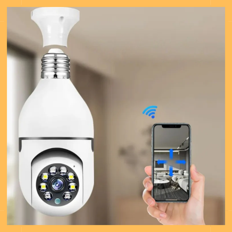 Camera de surveillance ampoule connétable au téléphone C