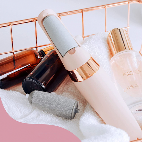 جهاز تقشير وتنعيم القدمين