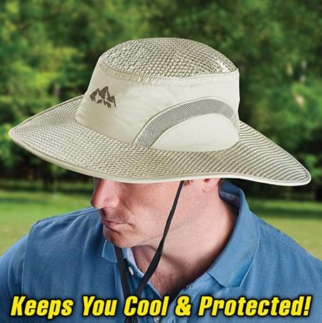 قبعة التبريد بتقنية النانو المضادة للحرارة و أشعة الشمس