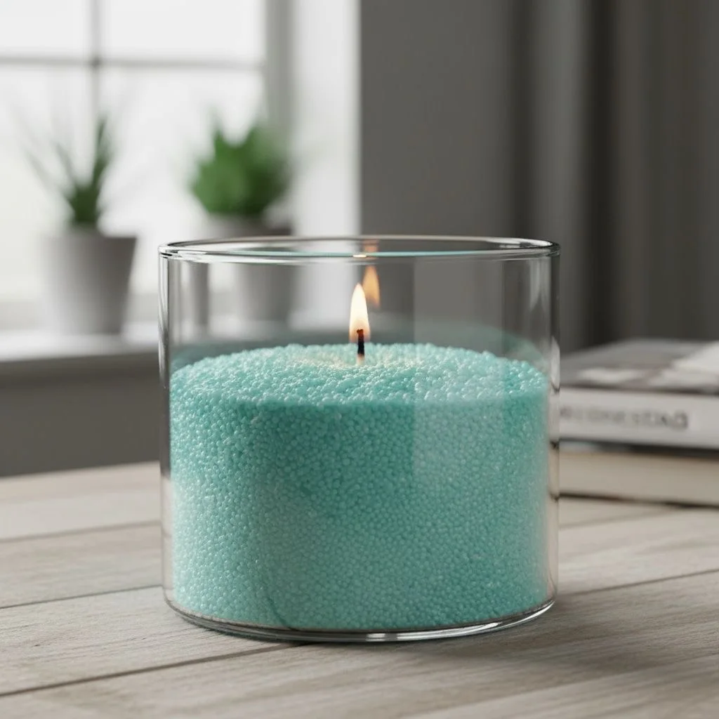 bougie parfume et colore