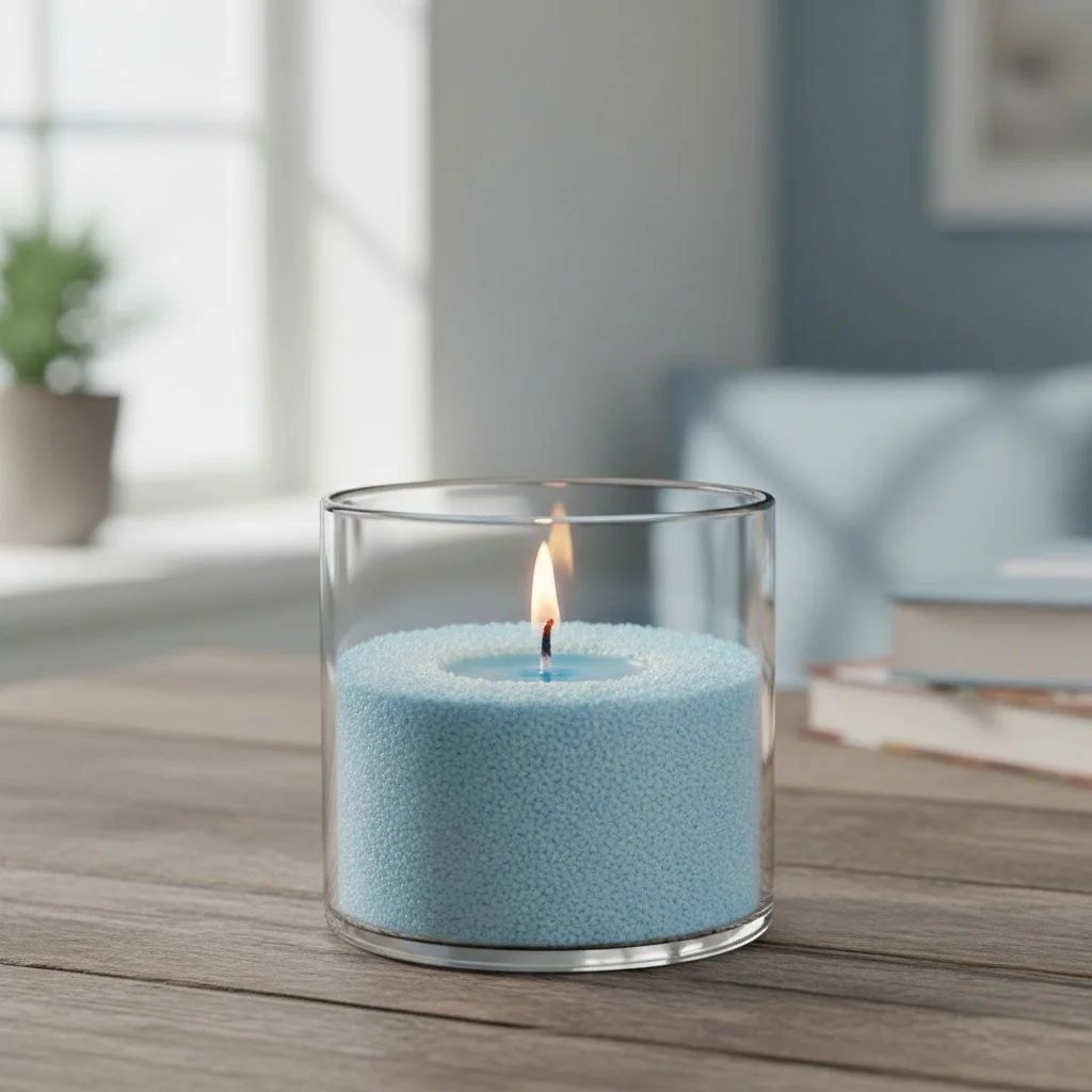 bougie parfume et colore