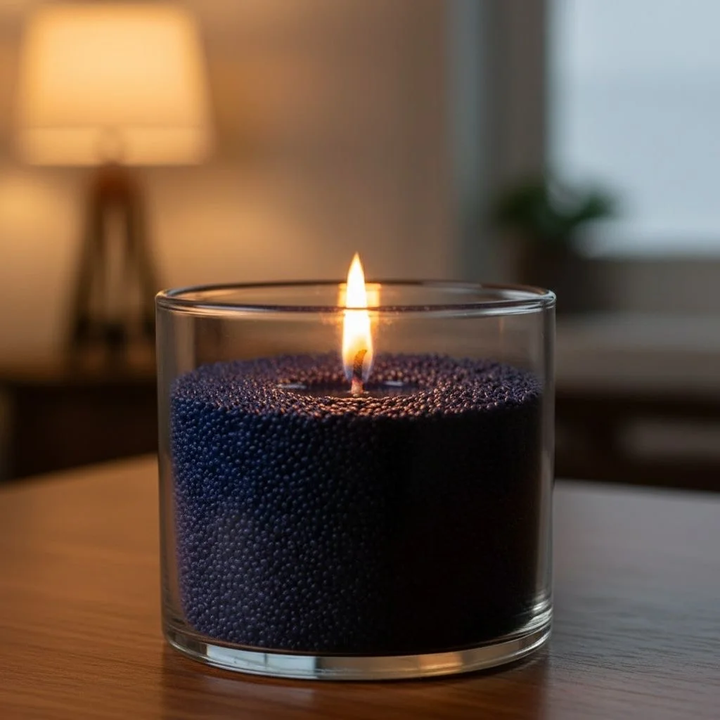 bougie parfume et colore