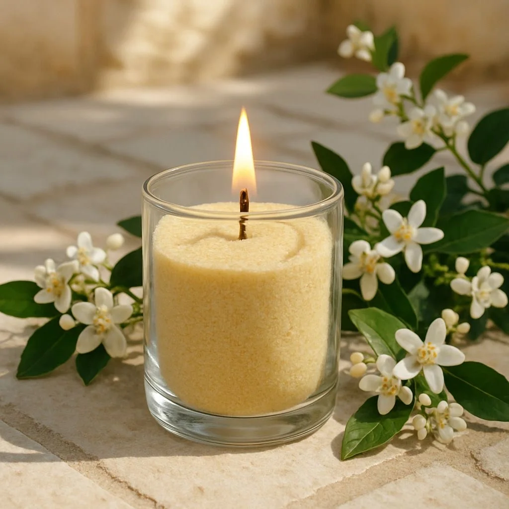 3 شموع ملونة و معطرة