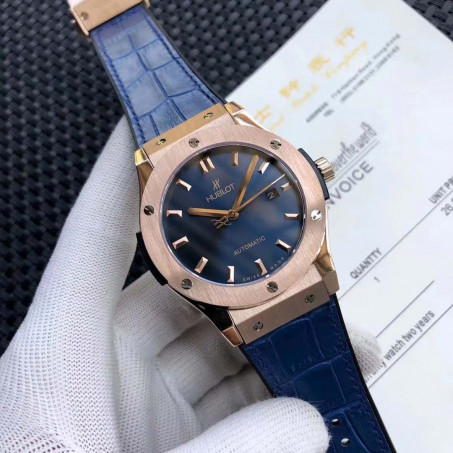 Hublot classic outlet fusion blue gold