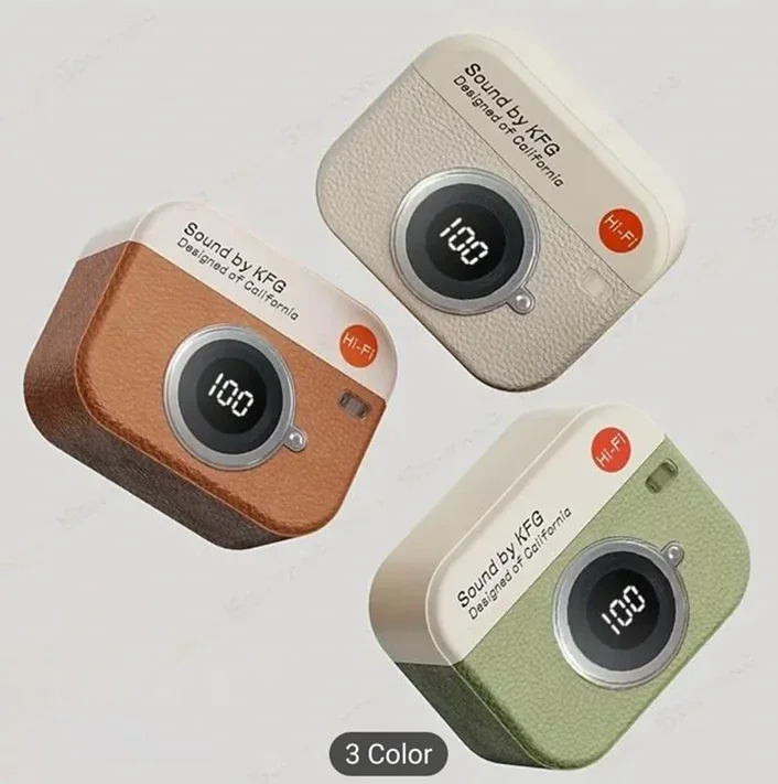 Generic Ecouteurs sans fil retro Caméra - stylé et moderne