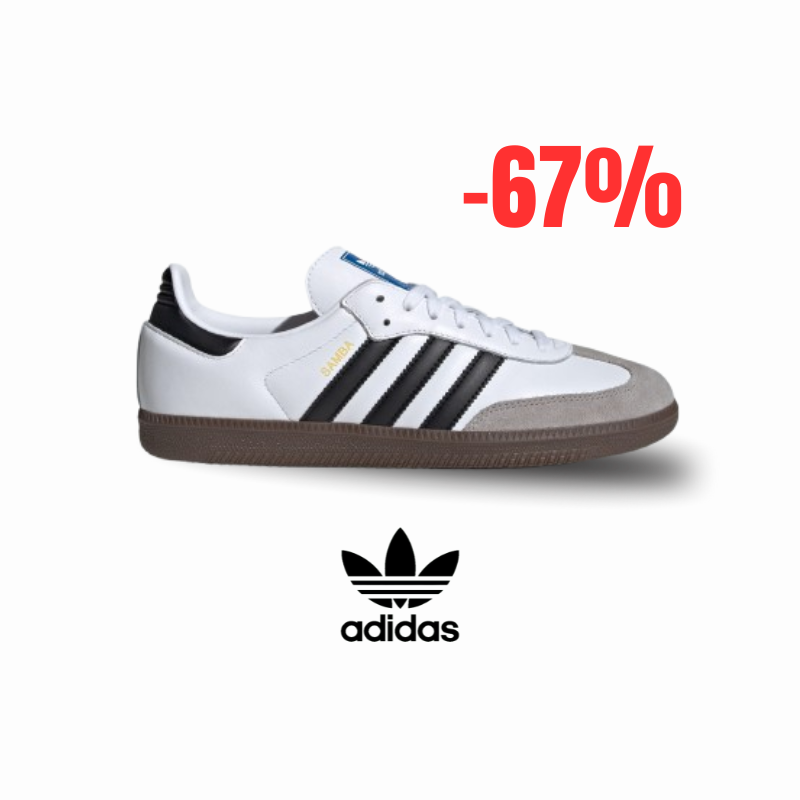 🔥 SAMBA BLANCHE -87 OFF !!!  🔥