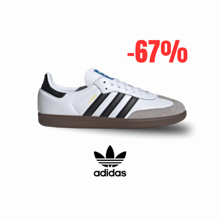 🔥 SAMBA BLANCHE -87 OFF !!!  🔥