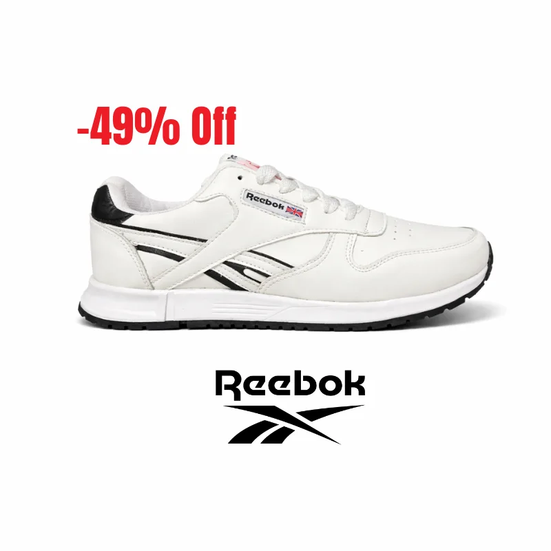👟🔥 Reebok White en Cuir 100%⚡️ -49% OFF⚡️⚡️