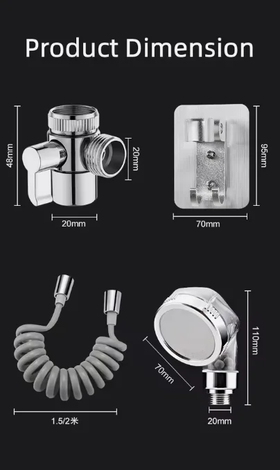 Le Convertisseur Magique : Robinet & Douchette Multifonctions 2 en 1
