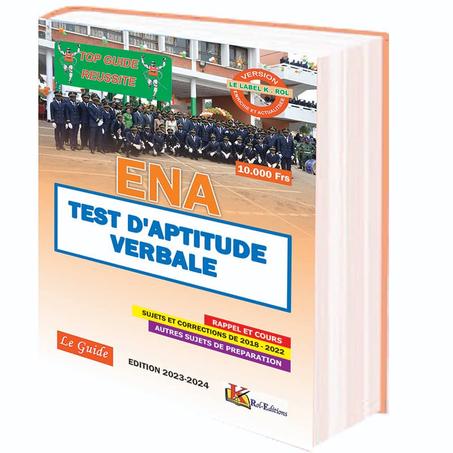 ENA - TEST D'APTITUDE VERBALE