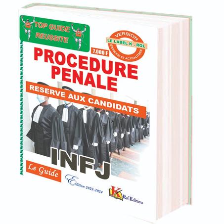 INFJ - PROCEDURE PENALE