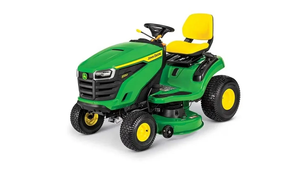 John Deere S120 Lawn Tractor — 22 HP V-Twin, 42 in. Deck
