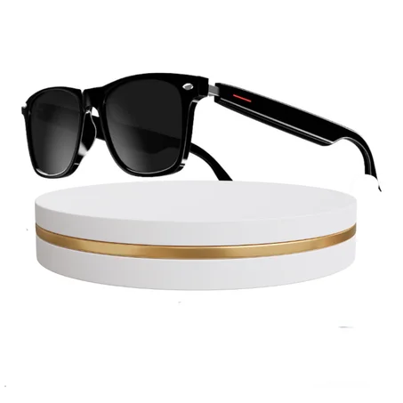 نظارات SENBONO E13 الذكية — نظارة شمسية رياضية مع سماعات بلوتوث ومكالمات بدون استخدام اليدين