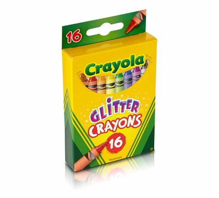Crayola Glitter Crayons - 16 Pieces