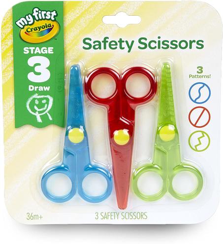 My First Crayola Safety Scissors - 3 Count