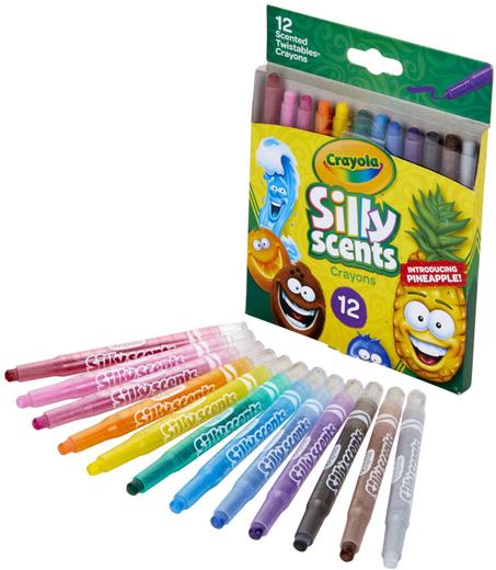 Crayola Silly Scents Twistables Crayons - 12 pieces