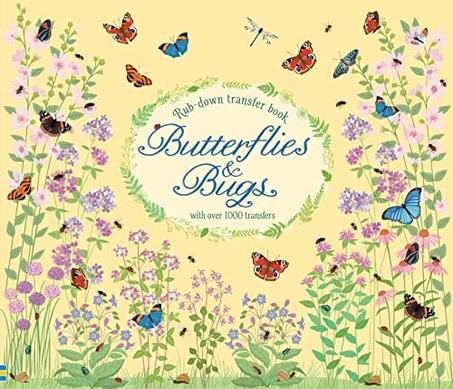 Butterflies and Bugs - A Rub and Transfer Book