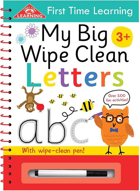 My Big Wipe Clean Letters: Wipe-Clean Workbook (First Time Learning)