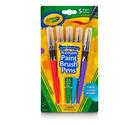 Crayola 5 Washable Paint Brush Pens