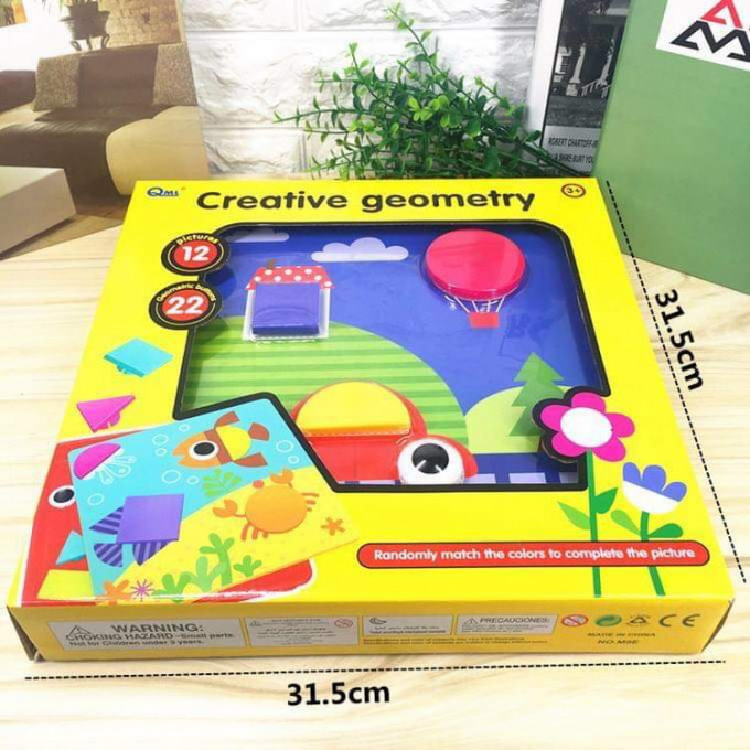 Creative geometry cheap toy